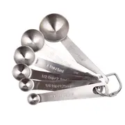 Measuring Cups and Spoons Set, Stainless Steel, Australian Kitchen Baking Cooking Dry Liquid Tea Coffee Tool Metal Measure Spoon Cup Ingredients