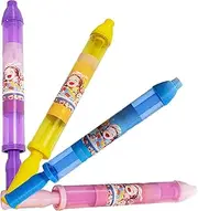 Firework Water G un - 4 Pack Firework Effect Squirter, Romantic Water Soaker for Couples, High Pressure Pull-Out Sprinkler, Interactive Pool Game for Family and Friends Beach Nighttime Event Playing