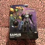 Jakks Metroid SAMUS Aran Phazon Suit With Morph Ball Figure 2024