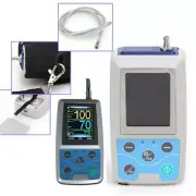 Ambulatory Blood Pressure Patient Monitor 24h NIBP Holter ABPM50 adult cuff FDA