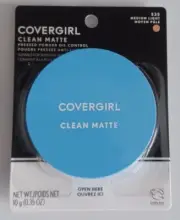 Covergirl Clean Matte Oil Control Pressed Powder - #535, Medium Light Moyen pale