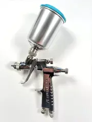 Anest Iwata LPH-80-124G+PCG-2D-1 Mini Gravity Feed Spray Gun with 150m Cup