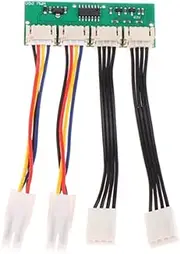 12V 4-In-1 Square 4Pin Fan Simulator Emulator Special for Antminer S19k Pro Fan Spoofer Dummer