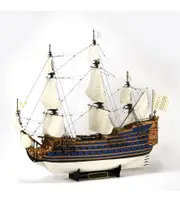 Artesania 1/72 LE Soleil Royal Louis XIV's Flagship w/ Figurines Wooden Ship Model Kit [22904]
