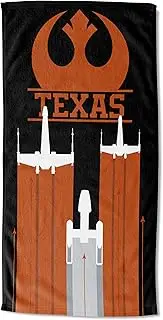 Northwest NCAA Texas Longhorns Star Wars Beach Towel, 30" x 60", Battletime