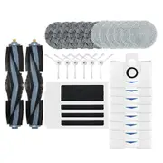 Deebot T20/Max Pro Accessories: Main Side Brush, Mop Cloth, Hepa Filter