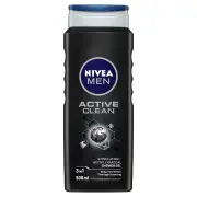 Nivea Men Active Clean 3 in 1 Shower Gel 500ml