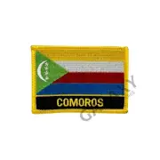 Comoros Patch / Comoros Flag / Iron On