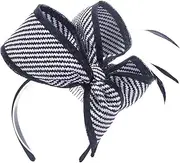 [Lawliet] Womens Sinamay Fascinator Cocktail Wedding Derby Tea Party Hat Headband