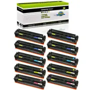 10 Pack CF500A Color Set Toner Fits for HP 202A LaserJet Pro MFP M280nw M281fdn