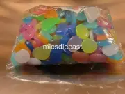 NIP 1lb Gardening Glow in the dark stone rocks pebbles driveway pathway sidewalk
