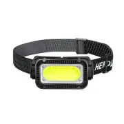 New USB Rechargeable LED Headlamp Headlight Lamp Flashlight W/ Charging Cable