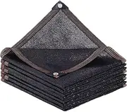 15m x 2m Fence Windscreen Privacy Screen Shade Cover Fabric Mesh Garden - Black