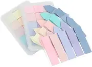 BCOATH Adhesive Reading Markers Set Pack Sticky Page Markers for Office Study