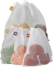 Appetito Mesh Produce Bags Set 5