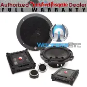 ROCKFORD FOSGATE T16-S 6" POWER CAR COMPONENT SPEAKERS TWEETERS CROSSOVERS NEW