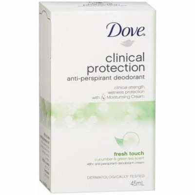 Dove Clinical Protection 48 Hr Anti-perspirant Deodorant Fresh Touch 45Ml