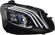 Headlight Assembly Compatible with Mercedes-benz W213 2016-2020 LED DRL LED Dual Beam Lens LED Turn Signal LED High Beam Lens