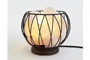 Crystal Wonderland Crystal Cage Clear Quartz Lamp LED Globe
