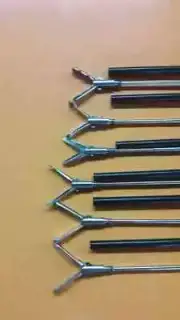 6pc Laparoscopic 5mm Grasper Scissors Dissector Forceps Surgical Instruments Set