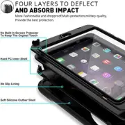 NEW ZenRich iPad 1/2/3 Mini Case Rotatable Kickstand Heavy Duty Shockproof Strap
