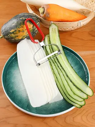 雪碧泡蘿卜削片器大號多功能黃瓜刨卷器水果蔬菜削皮切片寬口刨子
