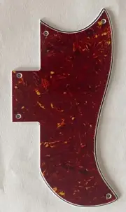 Guitar Parts Guitar Pickguard for Gibson SG '61 Reissue Style,4-Ply Red Tortoise