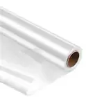 16 Inch x 200Ft Cellophane Wrap Roll Clear Wrapping Paper for Gift Basket