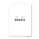 RHODIA Stapled Pad 筆記本/ A5/ 白/ Squared eslite誠品