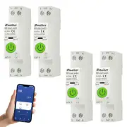 Smart Circuit Breaker Tuya APP WiFi Electricity Statistics Leakage Switch J5S6