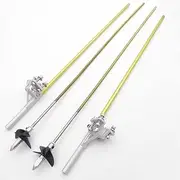 Toy Accessories 4mm 350mm Flexible Shaft CW CCW Drive Cable Shaft Strut Mount 36mm Propeller Compatible with RC Boat Speed Mono V Oval Catamaran