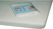 Cotton Mattress Protector for Baby Crib | 50 x 80 cm | Waterproof | Breathable | Adjustable with Rubber | Anti Bacterial | Pack of 2