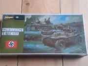 HASEGAWA MINICRAFT SCHWIMMWAGEN & KETTENKRAD GERMAN ARMY SEALED MODEL KIT