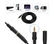 1.5m 3.5mm Stereo Audio Headphone Male to Female Adapter Extension Cable for MP3