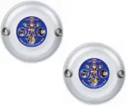 Slippery Racer Christmas Vacation Griswald Snow Saucer Disc Sled - Pack of 2