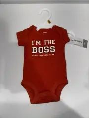 Carters Nb Im The Boss Until Mom Gets Home Bodysuit For Newborn