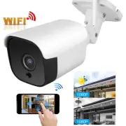EU Plug Outdoor 1080P Wifi IP66 IR IP Camera Night View Security Cam 100-240 Set