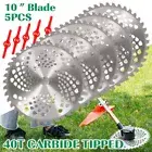 5x MTM Carbide Tipped 40-Tooth Brush Cutter Blade Whipper Snipper Brushcutter