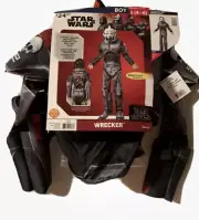 Star Wars The Bad Batch Wrecker Boy's Small Black 2 Piece Halloween Costume NWT