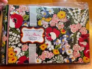 Vera Bradley Retired Rare Poppy Fields Photo Brag Book 4 X 6 New Pocketbook
