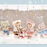 在飛比找蝦皮購物優惠-東京迪士尼海洋 達菲冬季 雪莉玫 S號娃娃衣服