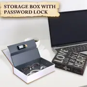 Decorative Book Safe Box Vintage Book Hidden with Combination Lock·