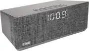 USB iHome Bluetooth Dual Alarm Stereo Clock Radio w Dual Charging