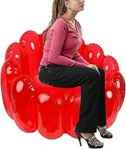 Portable Inflatable Sofa - Beanbag for Games and Parties | Outdoor Air Sofa for Living Room, Garden or Picnic, Lightweight Design for Easy Carrying and Quick Comfort