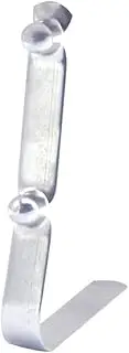 EKOCEV (100 Pieces) V shape metal spring button for tubes,metal micro parts spring button