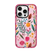 iPhone 16 Pro Impact Case MagSafe Compatible Fresh Floral