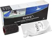 KiwiGrip Non-Skid Coating Water Based Acrylic - Ideal for Wood, Fiberglass, Epoxy, Concrete or Metal - Grey, 1L - KG-1GP-R
