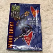 Jonny Quest Real Adventures Valentine Cards 48 Stickers Activities 1996 Cleo