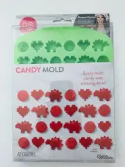 Wilton Candy Mold - Mini Dinos, Hearts and More