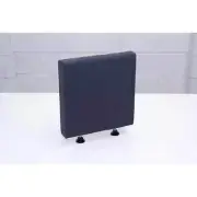 Partition Office Furniture Screen Dividers Set of 2 Adjustable Feet Black